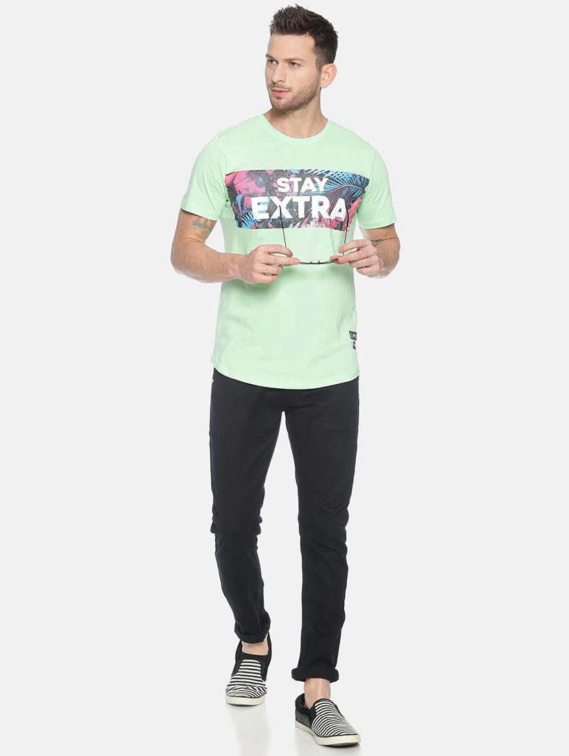 green printed t-shirt - 17119452 - Zoom Image - 4