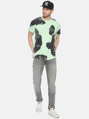 green printed t-shirt - 17119456 - Standard Image - 4
