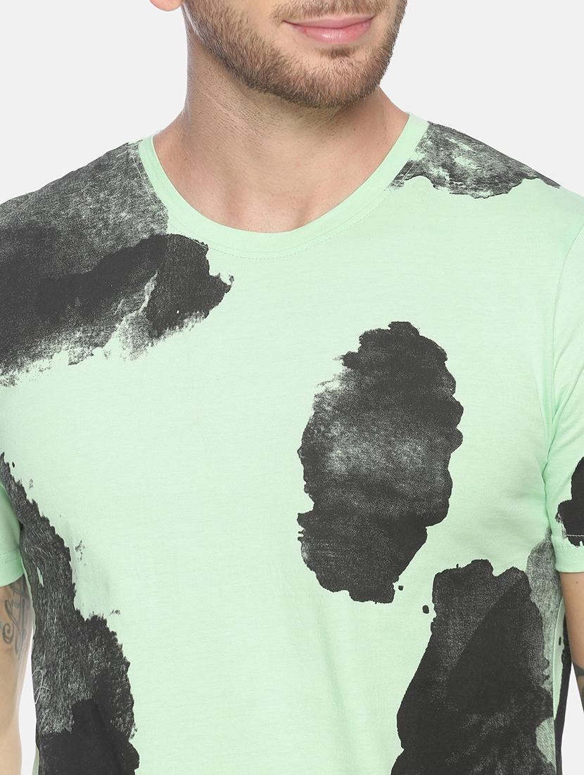 green printed t-shirt - 17119456 - Zoom Image - 5