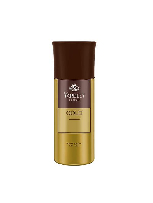 yardley gold deo body spray for men, 150ml - 17119475 - Very Small Image - 1