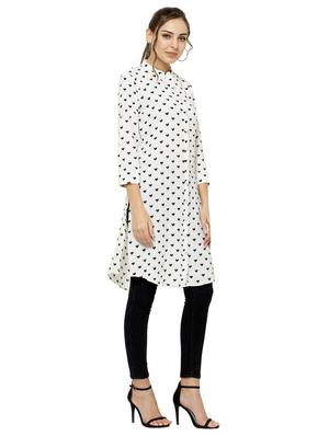 printed straight kurta - 17120386 - Standard Image - 2