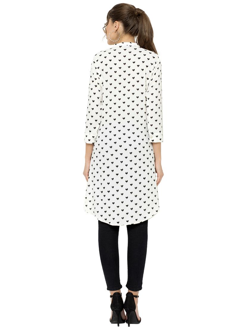 printed straight kurta - 17120386 - Zoom Image - 3