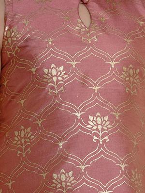 orange silk blend suit set - 17120434 - Standard Image - 4