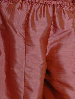 orange silk blend suit set - 17120434 - Standard Image - 5