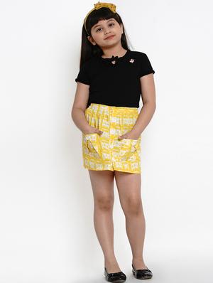 yellow cotton pencil skirt - 17120443 - Standard Image - 4