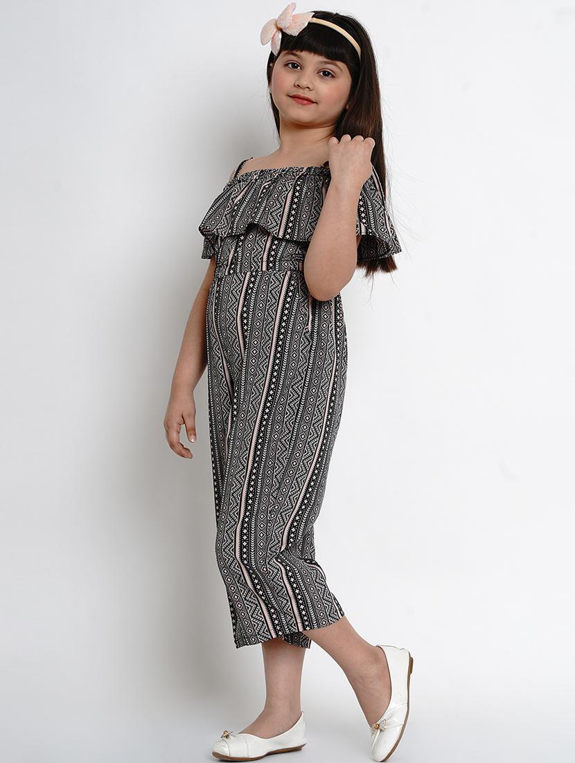 black cotton jumpsuit - 17120456 - Zoom Image - 2