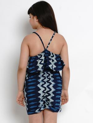 blue cotton jumpsuit - 17120459 - Standard Image - 3