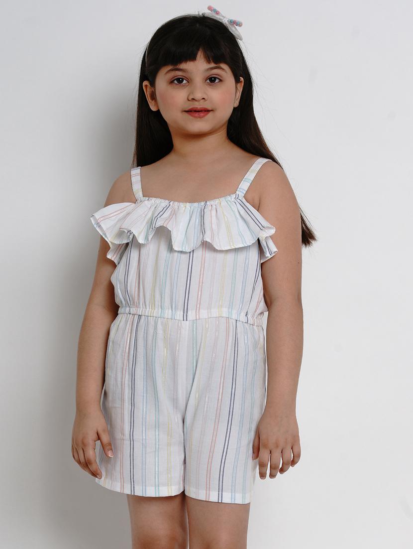 white cotton jumpsuit - 17120467 - Zoom Image - 1