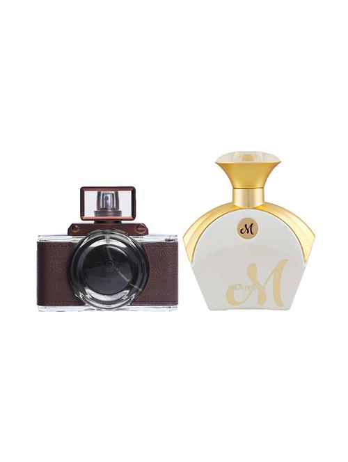 maryaj zoom pour homme edp spicy 100ml for men and maryaj m white for her edp 90ml for women + 2 parfum testers free - 17121197 - Standard Image - 1
