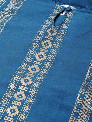 block pint kurta palazzo set - 17124194 - Standard Image - 4