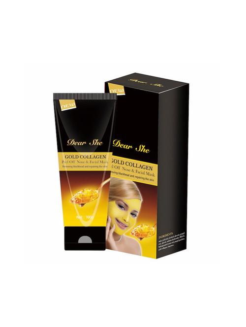 dear she gold collagen nose and face peel off mask - 17124231 - Standard Image - 1