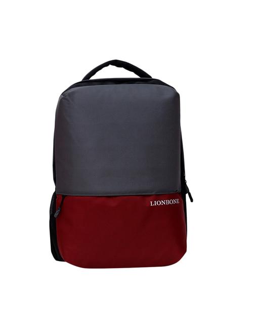 maroon polyester backpack - 17124545 - Very Small Image - 1