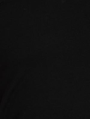 black solid t-shirt - 17124617 - Standard Image - 5