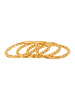 gold tone metal bangle - 17124781 - Standard Image - 2