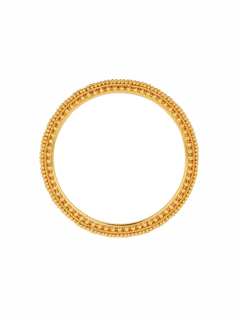 gold tone metal bangle - 17124781 - Zoom Image - 3