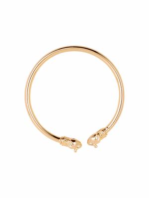 gold metal bangle - 17124784 - Standard Image - 3