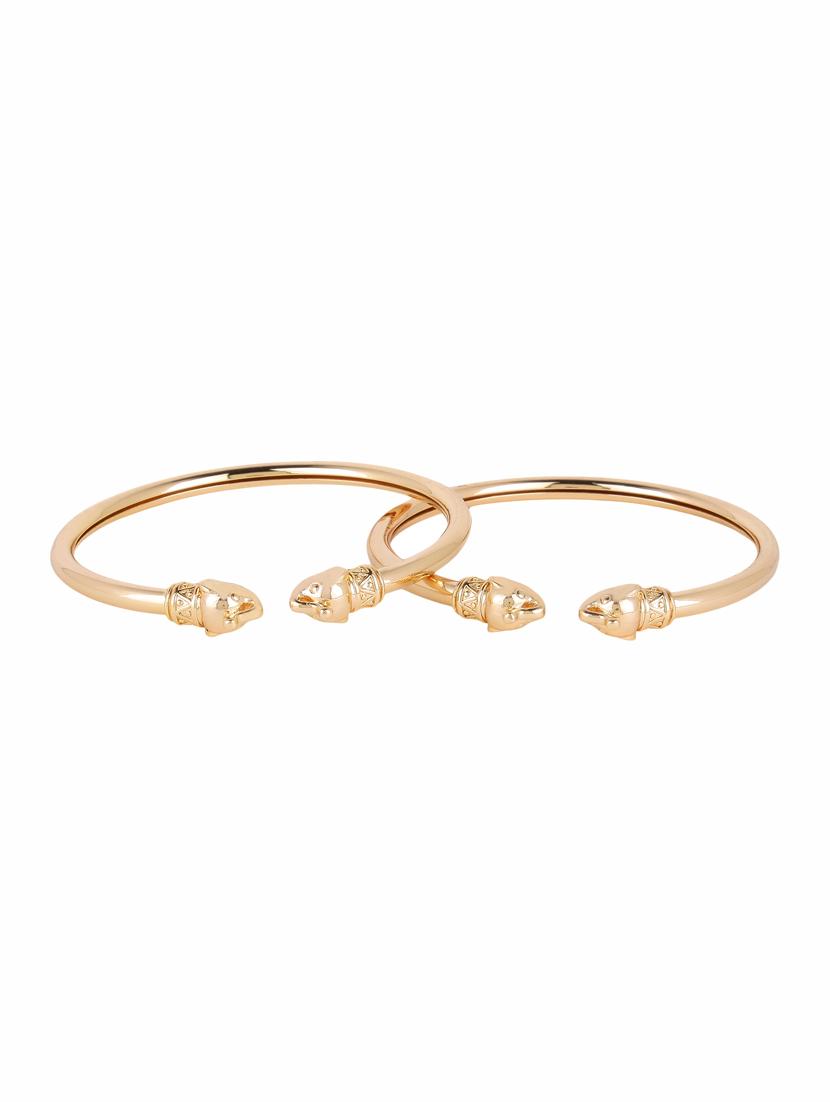 gold metal bangle - 17124784 - Zoom Image - 2