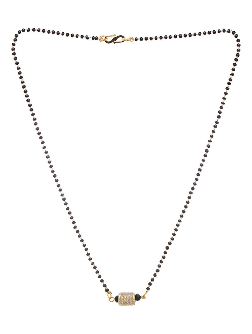 gold metal mangalsutra - 17124961 - Zoom Image - 3