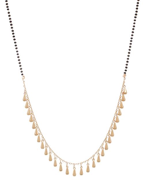 gold metal mangalsutra - 17124970 - Standard Image - 1