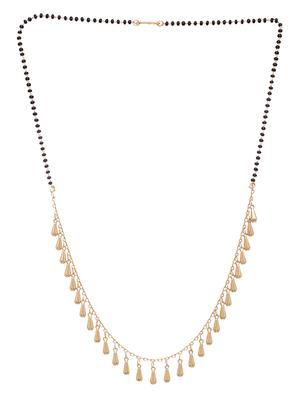 gold metal mangalsutra - 17124970 - Standard Image - 3