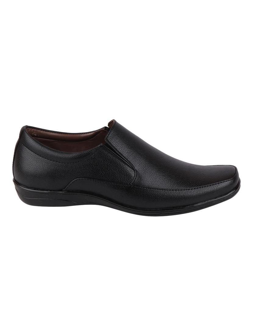 black pu slip on ons - 17125050 - Zoom Image - 2
