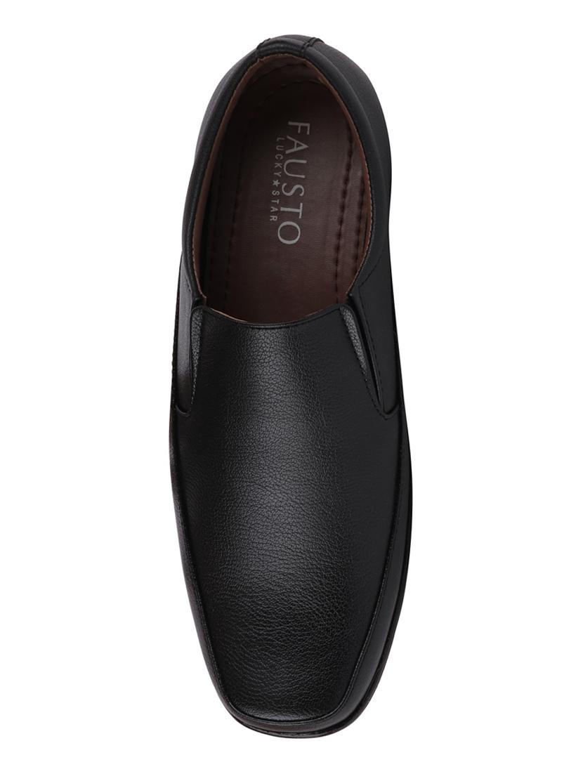 black pu slip on ons - 17125050 - Zoom Image - 3
