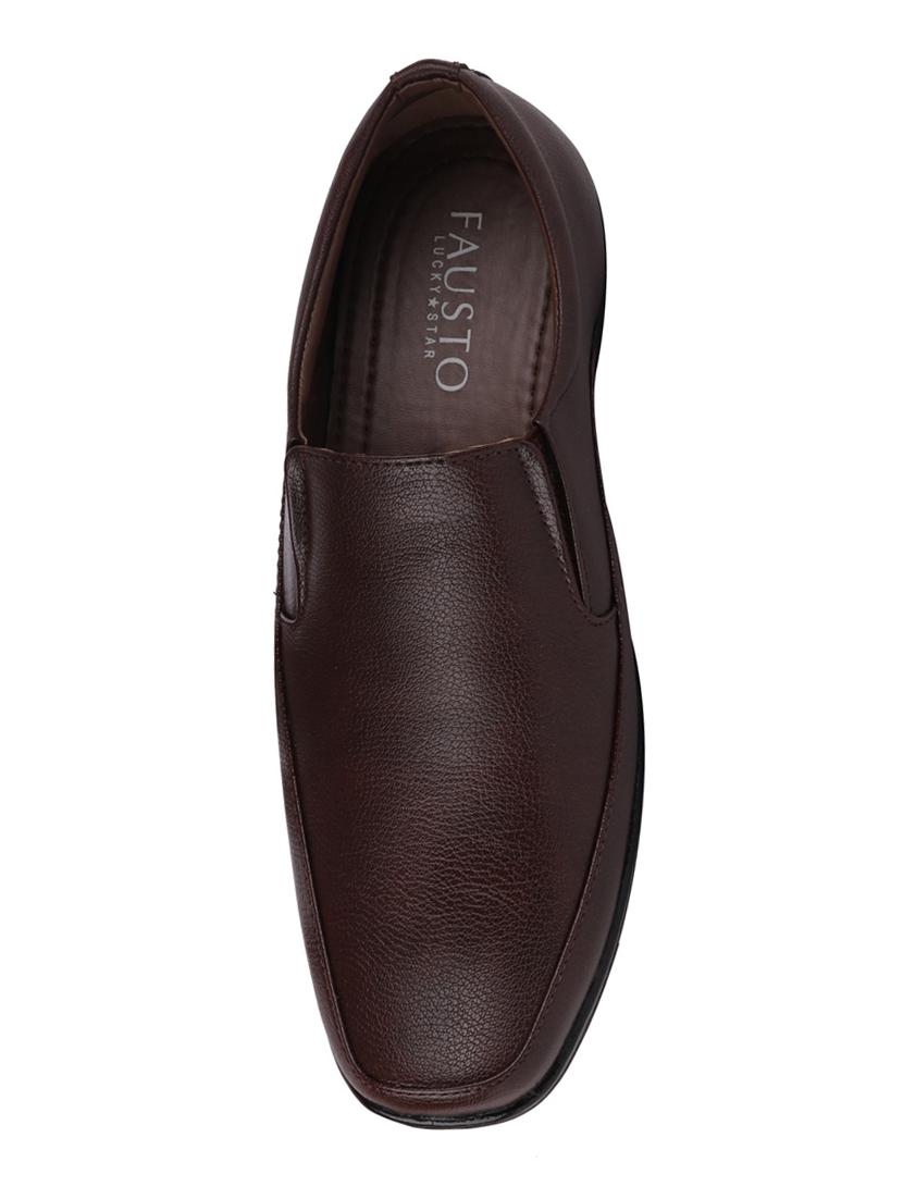 brown pu slip on ons - 17125051 - Zoom Image - 3