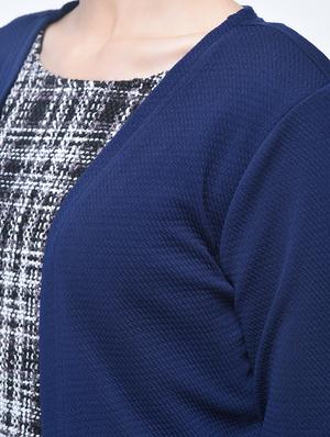dark blue nylon shrug - 17125922 - Standard Image - 4