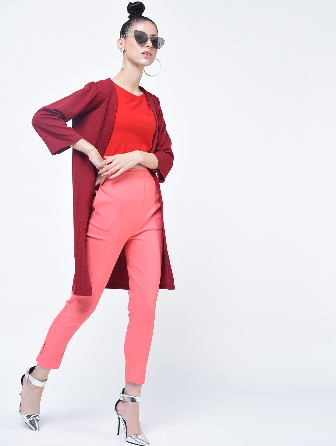 red nylon shrug - 17125924 - Zoom Image - 2