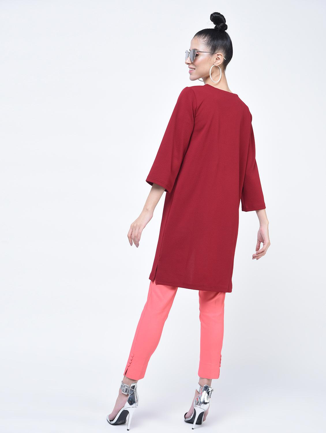 red nylon shrug - 17125924 - Zoom Image - 3