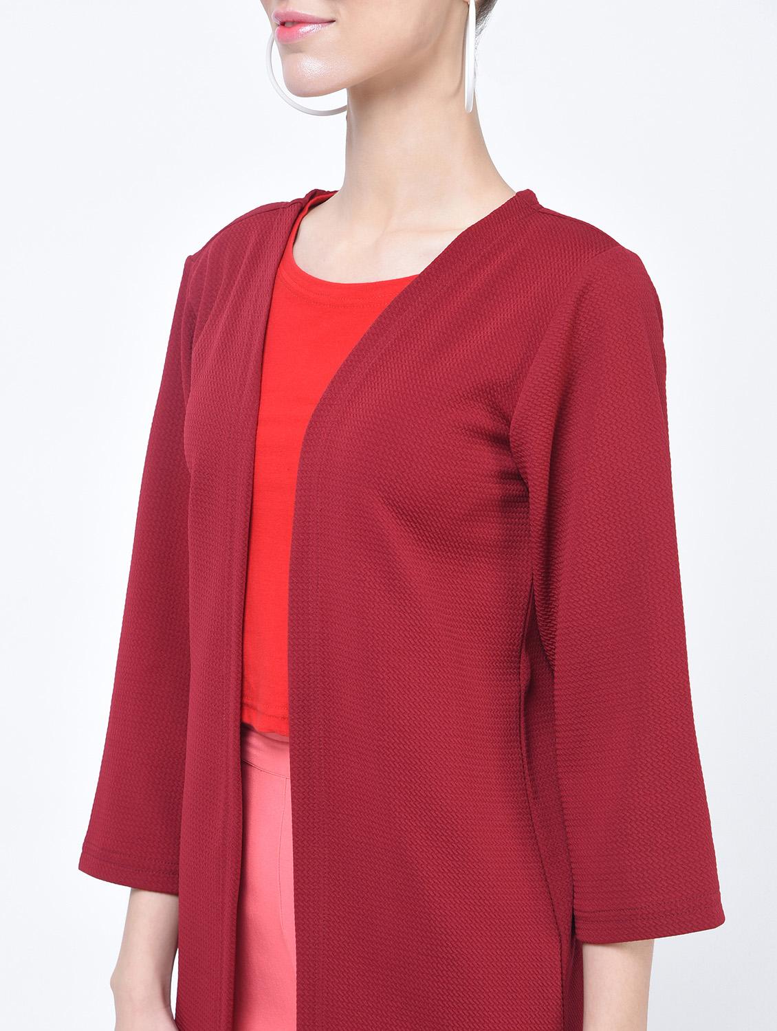 red nylon shrug - 17125924 - Zoom Image - 4