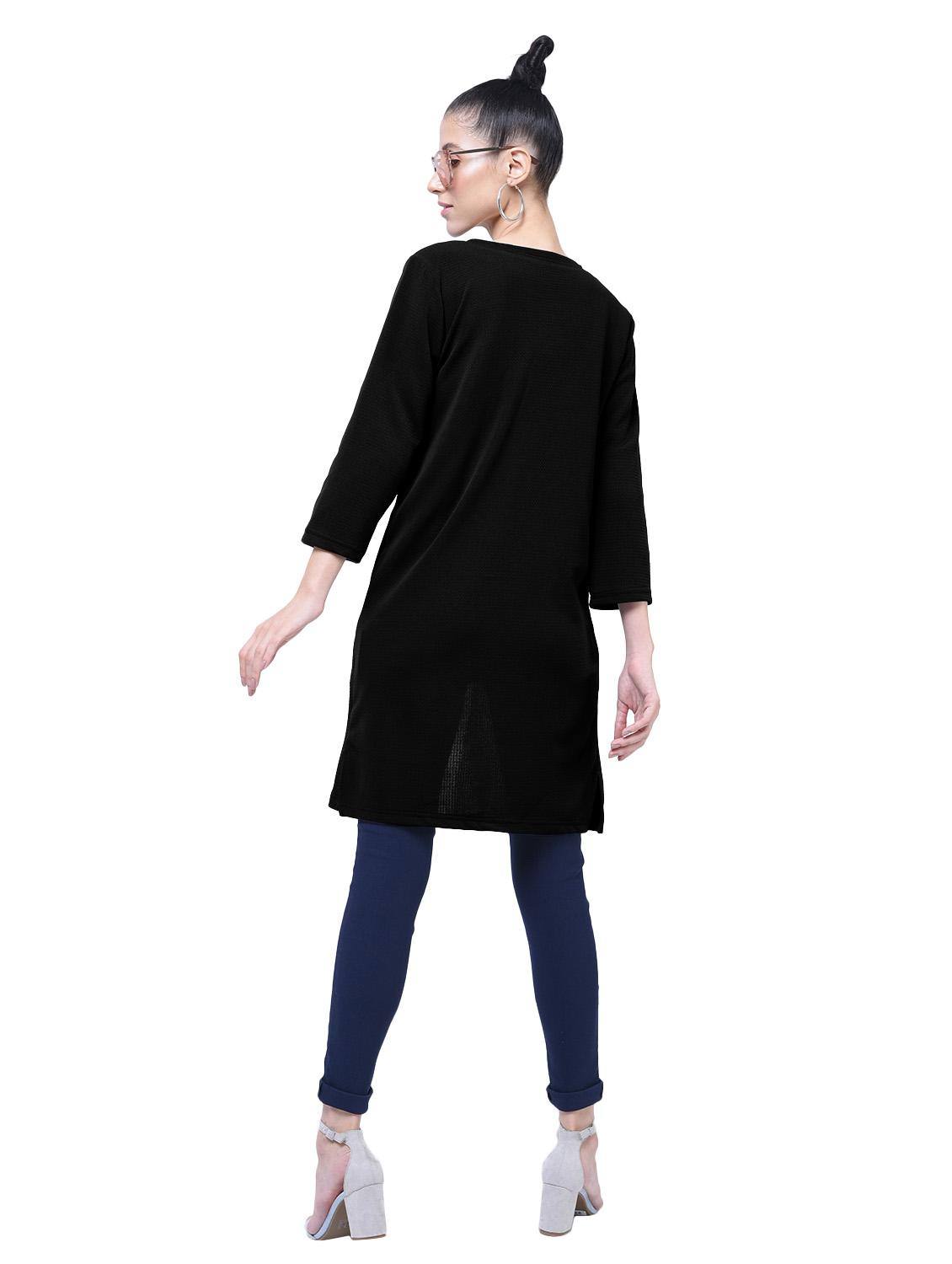 black nylon shrug - 17125926 - Zoom Image - 3