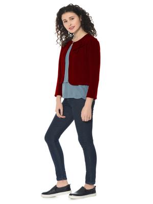 single button closure shrug - 17125927 - Standard Image - 2
