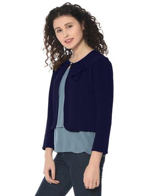bow detail regular shrug - 17125929 - Standard Image - 2