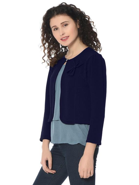 bow detail regular shrug - 17125929 - Zoom Image - 2
