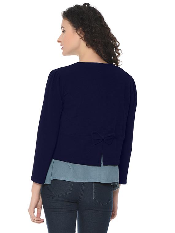 bow detail regular shrug - 17125929 - Zoom Image - 3