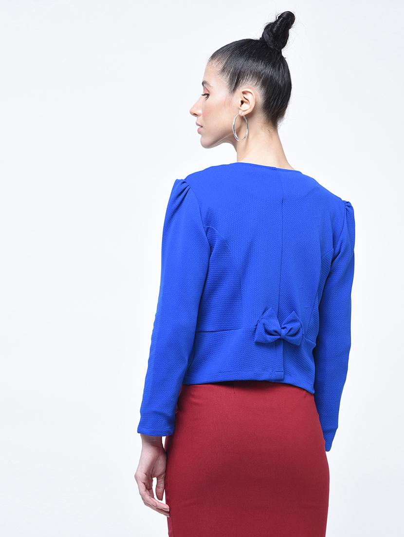 bow detail regular shrug - 17125930 - Zoom Image - 2