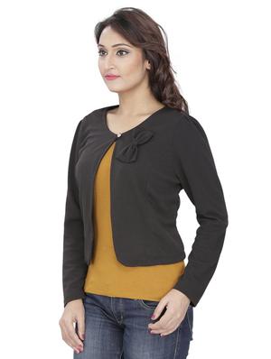 single button closure shrug - 17125932 - Standard Image - 2