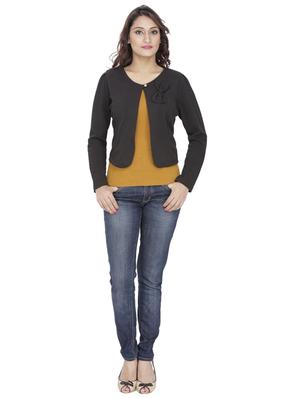 single button closure shrug - 17125932 - Standard Image - 4