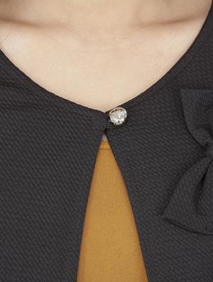 single button closure shrug - 17125932 - Standard Image - 6