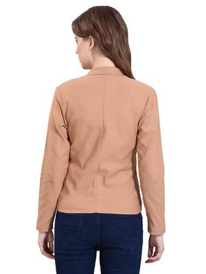 single button casual blazer - 17125950 - Standard Image - 3