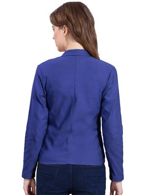 single button casual blazer - 17125953 - Standard Image - 3