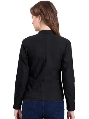 single button casual blazer - 17125954 - Standard Image - 3