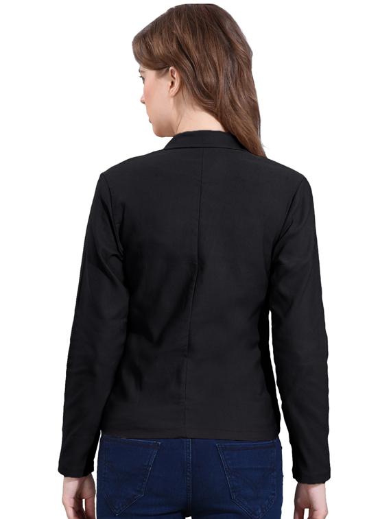 single button casual blazer - 17125954 - Zoom Image - 3
