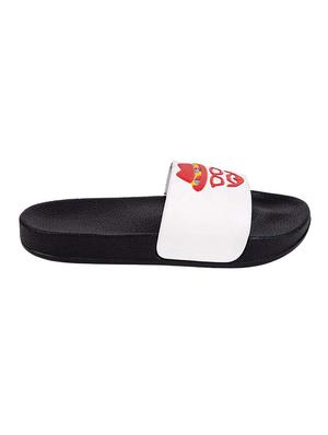black slip on flip flop - 17126138 - Standard Image - 2