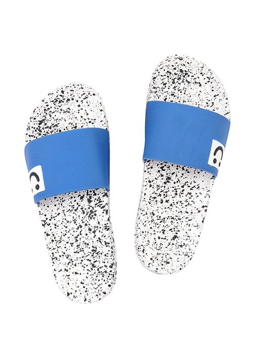 white slip on flip flop - 17126164 - Standard Image - 1