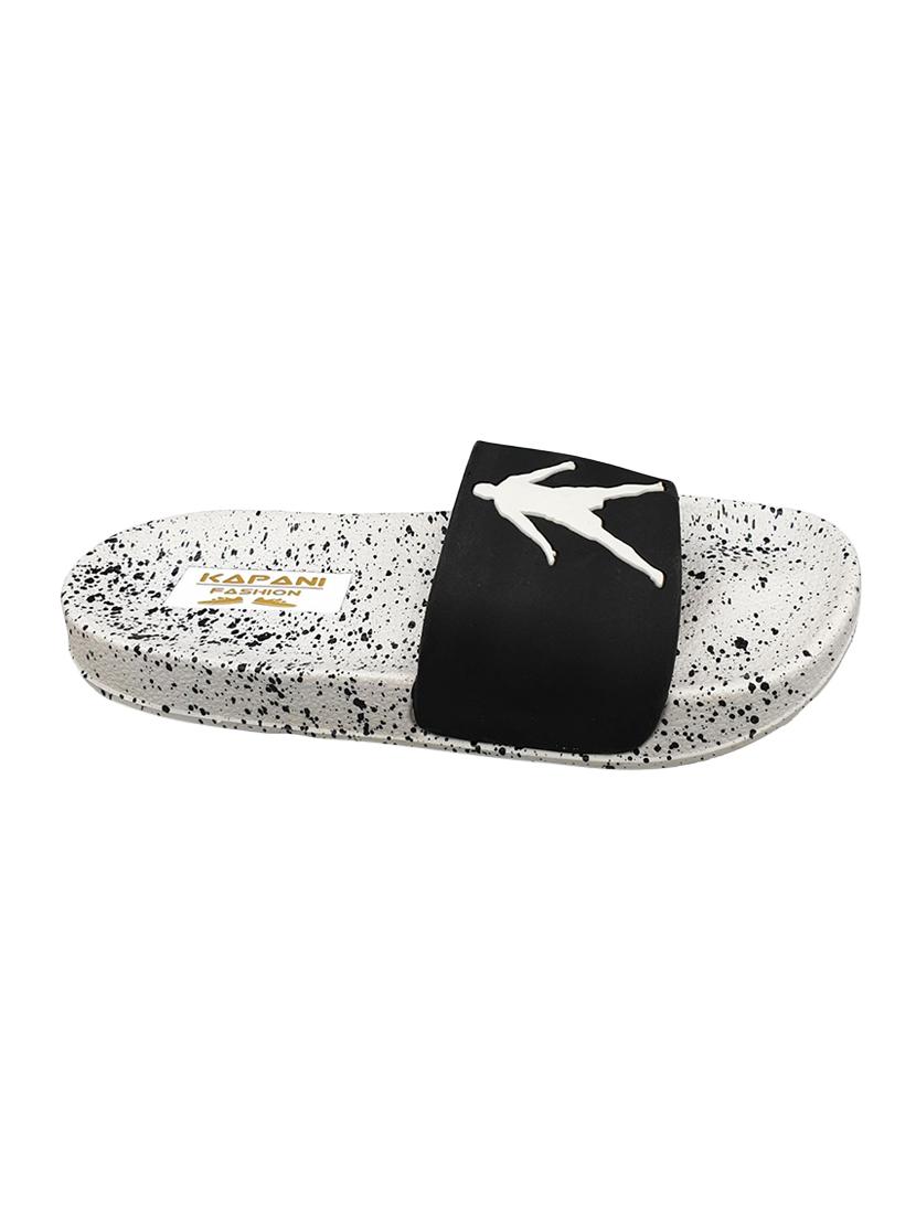 white rubber slip on flip flops - 17126166 - Zoom Image - 3
