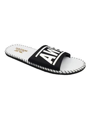 white rubber slip on flip flops - 17126189 - Standard Image - 2