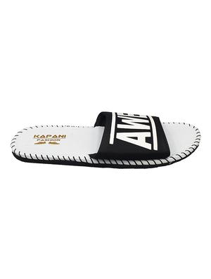 white rubber slip on flip flops - 17126189 - Standard Image - 3