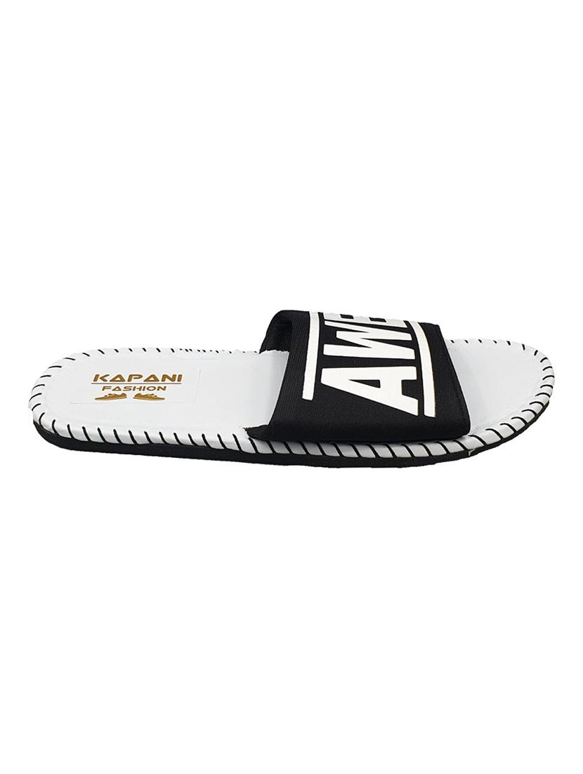 white rubber slip on flip flops - 17126189 - Zoom Image - 3